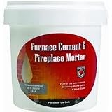 MEECO MFG 1355 1/2GAL Furnace Cement, Grey