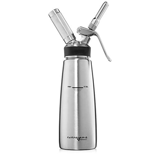 Professional Canister Whipped Cream Dispenser ZeroLeak, Easyto Use