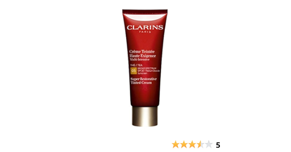 clarins super restorative tinted cream spf 20