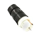 Leviton CS8164C 50Amp, 3-Phase 480V AC, Non-NEMA, 3P, 4W, Black & White Locking Connector, Industrial Grade, Grounding, California-Style(CS) – Black-White