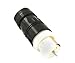 Leviton CS8164C 50Amp, 3-Phase 480V AC, Non-NEMA, 3P, 4W, Black & White Locking Connector, Industrial Grade, Grounding, California-Style(CS) - Black-White