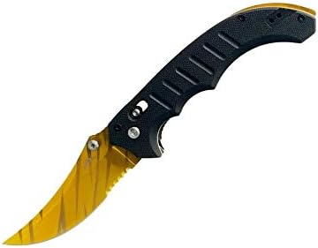 Rhingo Elite Op Flip Knife Folding G10 Handle Tactical Serrated Blade Survival