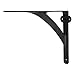 Set of 4 Iron Shelf Brackets for 10