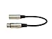 Audio2000'S ADC203M-P XLR Male to XLR Female Balanced Audio Patch Cable- 1