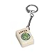 Yellow Mountain Imports Mahjong-Inspired Keychain Set: Stylish Collection of 4 Exquisite Tile Keychains