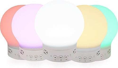 JR Smart LED Magic Lamp portable bluetooth speaker with APP control support Bluetooth suitable for android/IOS Works With Apple, Samsung, HTC, Sony and other Smartphones,Tablets, MP3 Players,Computers
