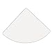 Bush Business Furniture Series A Collection 27W Corner Connector in White Spectrum