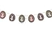 SUNBEAUTY 2.2m Easter Rabbit Eggs Natural Burlap Bunting Banner for Easter Decoration Holiday Party Garland (Rabbit)