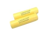 2 Authentic 18650 LG HE4 High Drain Flat Top/2500mAh 35A Li-Ion Rechargeable Battery