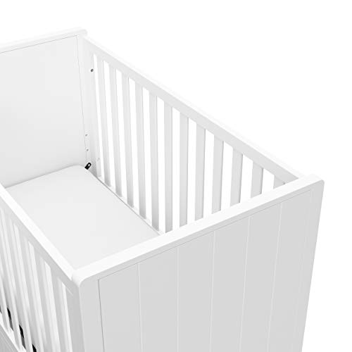 Graco Cottage 3in1 Convertible Crib with Drawer, Easily Converts to