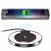 iPhone X Wireless Charger, Qi Wireless Charger Pad for iPhone 8 X Plus Samsung Galaxy S8 Note 8 and All Qi-Enabled iOS 6 7 8 1 2 3 Quick Charger Pad True Cable Free Certified Red