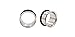 Urban Body Jewelry 1 Pair of 9mm Stainless Steel Tunnels (STL004)