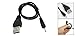 Black DC 2mm USB Charger Cable 50cm for Nokia N78 N73 N82