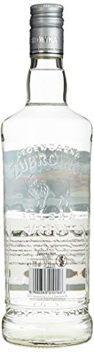 ŻUBRÓWKA BIAŁA Vodka (1 x 700 ml), polnischer Vodka mit der Kraft des Bisons, kristallklarer Vodka aus den Wäldern… – Bild 3