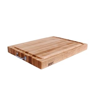 Boos Block s® BBQBD EXTRA LARGE Pro Chef esdoorn snijplank van John Boos – 61 x 46 x 6 cm – met sapgoot, roestvrijstalen…