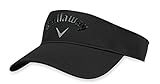 Callaway Golf 2018 Liquid Metal Adjustable Visor, Adjustable, Black/ Black