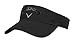 Callaway Golf 2018 Liquid Metal Adjustable Visor, Adjustable, Black/ Black