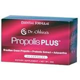 Dr. Ohhira's Propolis Plus 60 Capsules with Brazilian Green Propolis, Probiotic Extract and Astaxanthin