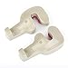 CHITRONIC® Car SUV Seat Back Headrest Hanger Hooks - Set of 2 (Beige)