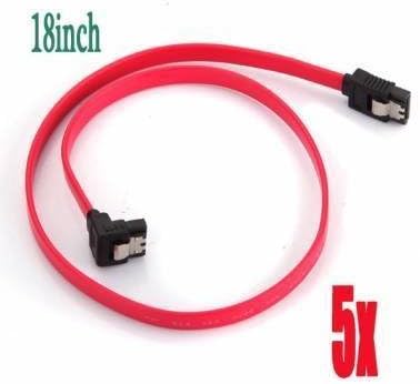 5X Serial SATA ATA RAID DATA HDD Hard Drive Signal Cable.