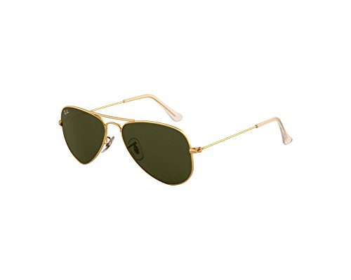 Ray Ban RB3044 L0207 SMALL AVIATOR 52mm Sunglasses - Size: 52--14--135 - Color: Gold
