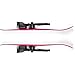 Lucky Bums Kid Beginner Snow Skis, Pink