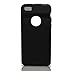EyePatch iPhone SE/5/5s Case - Cleans Camera Lens and Covers Your Camera for Privacy - Black