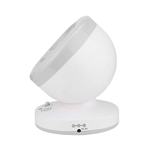 BBTshop Household LED Mosquito Repellent Lamp - 360 Degree Mosquito Killer Lamp 7-Leaf - Safe Low Noise Radiation-Free