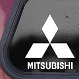 Mitsubishi White Sticker Decal JDM Ralliart Lancer EVO - White - 5