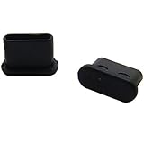 テクノベインズ USB3.1Type-C 機器側コネクタ用キャップ (黒) つまみなし 6個/パック USB31CACK-B0