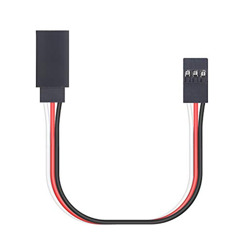 Favordrory 30 Pieces 3-Pin Extension Cable Cord Male to Female Lead Wire Connectors for Servo Extension Connection Control Board Remote Control Parts, 5 Sizes - Thumbnail 2