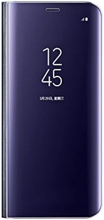 For Samsung Galaxy S8,GBSELL Luxury Smart Window Sleep Wake UP Flip Leather Stand Holder Case Cover