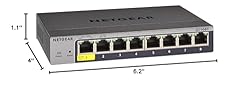 NETGEAR 8-Port Gigabit Ethernet Smart Switch