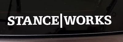 Cool Stanceworks Low is a Lifestyle Car Window Decals Stickers