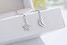 Sterling Silver Threader Tassel Earrings Star Drop Dangle Long Charm Earrings A Pair