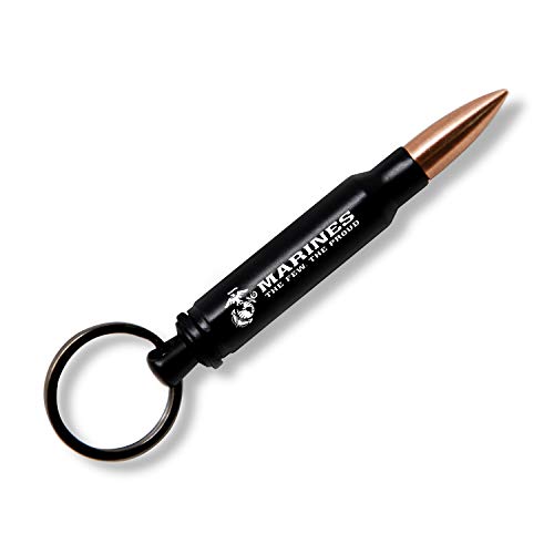 Marine Corps Bullet Bottle Opener Keychain
