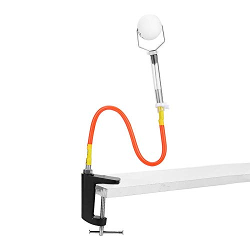 Vbestlife. Adjustable Table Tennis Practice Ping Pong Trainer, Professional Table Tennis Training Robot Fixed Rapid Rebound Ping Pong Ball Machine Table Tennis Trainer Clip Trainer Accessory - Thumbnail 7