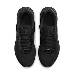 NIKE Men's Race Sneaker, Black Black Dk Smoke