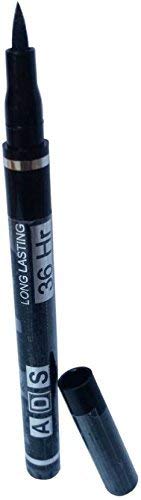 ADS Liquied Waterproof No Smudge Long lasting Eyeliner, 36 Hr 12 Ml, Black