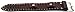 Nemesis DBDT Burgandy Brown Wide Leather Cuff Wrist Watch Band with Stitching
