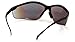 Pyramex SB1875S Venture II - Black Frame with Blue Mirror Lens Safety Glasses