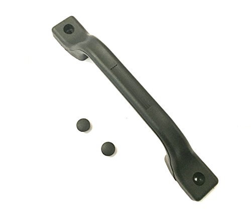 Autmotive Authority Plastic Grab Handle-Entry Door Assist Bar for RV, Trailer, Camper, Motor Home, Cargo Trailer, Boat-OEM Replacement (Black) - Thumbnail 2