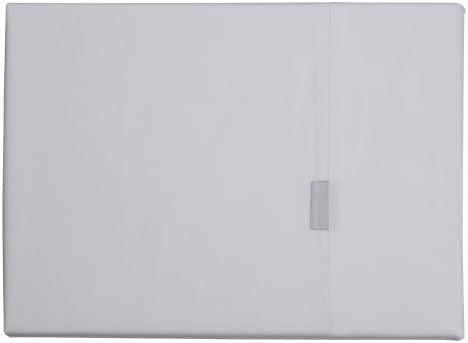 SheridanS2UQLC003 240 x 260 cm Essentials Classic Percale 300 Thread Count Double Flat Sheet, Snow