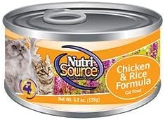Nutri Source Cat & Kitten - Chicken & Rice - 12 X 5 Oz