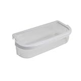 Whirlpool W10371194 Refrigerator Door Bin, Clear and white