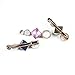 6PCS Hair Clip Acrylic Resin Hair Barrettes Alligator Hair Clips,Colorful Hair Clips Hairpins Geometric Alligator Clips for Women Girls Hair Accessories