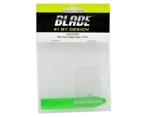 Blade Main Rotor Blade Set Green: nCP X