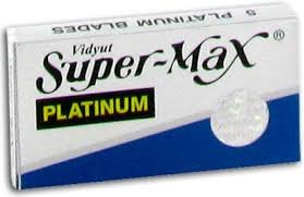 Super-Max Platinum Double Edge Razor Blades - 5 ea Super-Max Platinum Double Edge Razor Blades - 5 ea