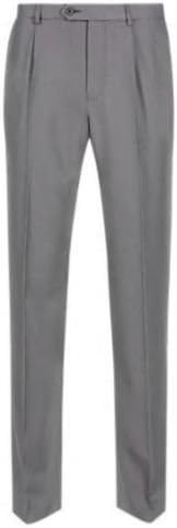 Ex High Street Brand Men’s Single Pleated Pant Decent Formal Trouser with Zip Fastening & Double Stitches | Fashion Wear for Men