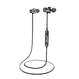 Mee'sport X670 Bluetooth Headphones Waterproof Wireless Sports Earphones, Richer Bass In-Ear Earbuds with Mic, 8 Hours Playtime Noise Cancelling Headsets for Running Gym (Comfy & Fast Pairing）